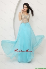 Perfect Beaded Straps Zipper Up Prom Dresses with Cap Sleeves DBEE071FOR