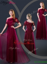 Perfect Empire Appliques Prom Dresses with Asymmetrical YCPD022FOR