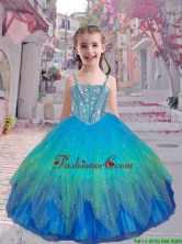 2016 Spring Perfect Straps Multi Color Mini Quinceanera Dresses with Beading LGDTA83002FOR