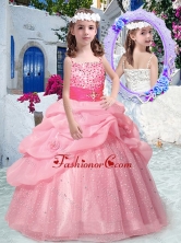 Best Spaghetti Straps Mini Quinceanera Dresses with Beading and Bubles PAG269FOR